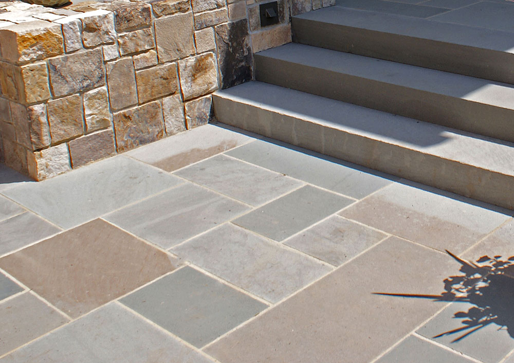 Patio-steps-walling